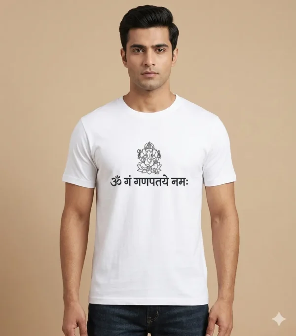 Om Ganpataye Namha T-Shirt