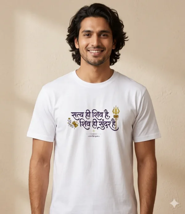 Satya hi shiv hai shiv hi sundar hain T-Shirt