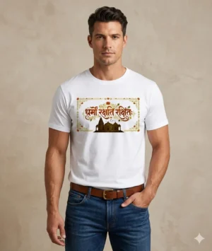 Dharmo Rakshati Rakshitah Tshirt | Sanatan Tshirt | Spiritual Tshirt