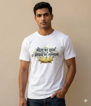 Geeta Gyan Tshirt | Sanatan Tshirt | Spiritual Tshirt