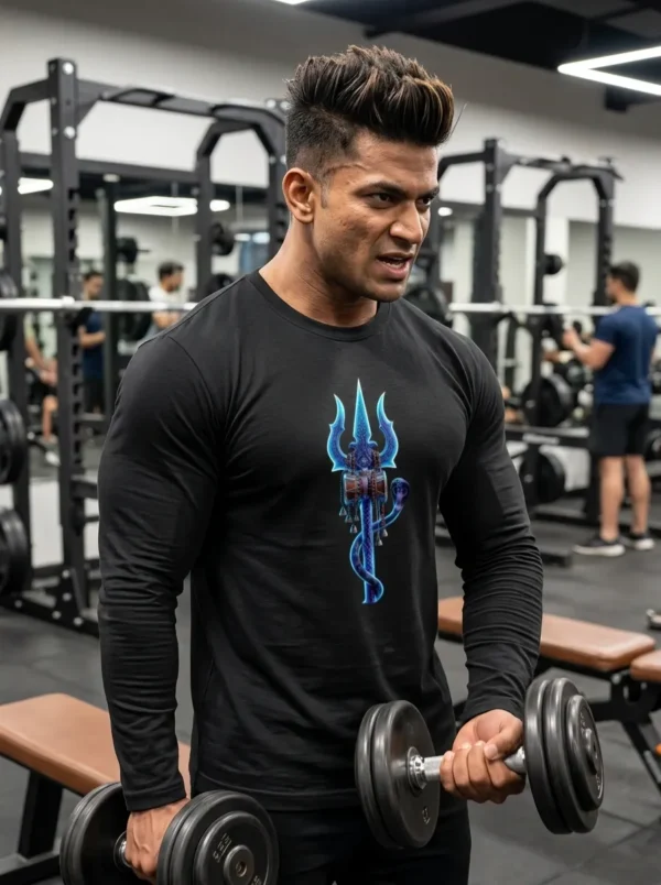 Trishul Full Sleeve T-Shirt, 5 colors