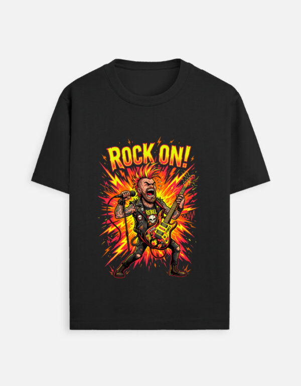ROCK ON Unisex Standard Crew T-Shirt