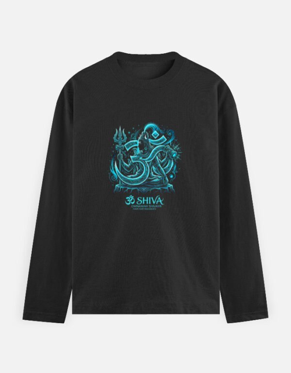 OM SHIVA Men's Full Sleeve T-Shirt