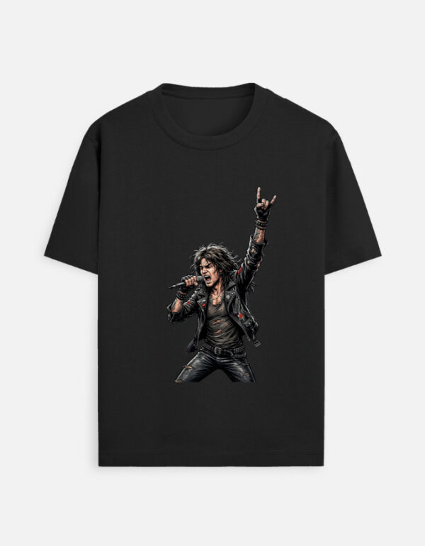 ROCK ON SINGER Standard Crew T-Shirt