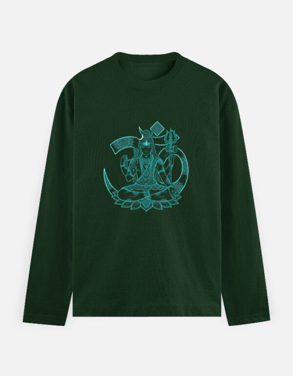 Shiv Shankar OM Men's Full Sleeve T-Shirt, 6 colors