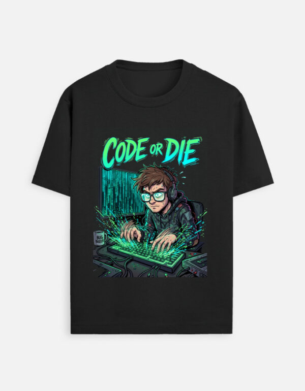 CODE OR DIE Unisex Standard Crew T-Shirt