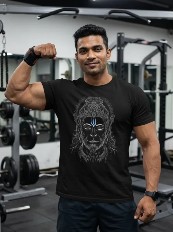 Hanuman ji face T-Shirt